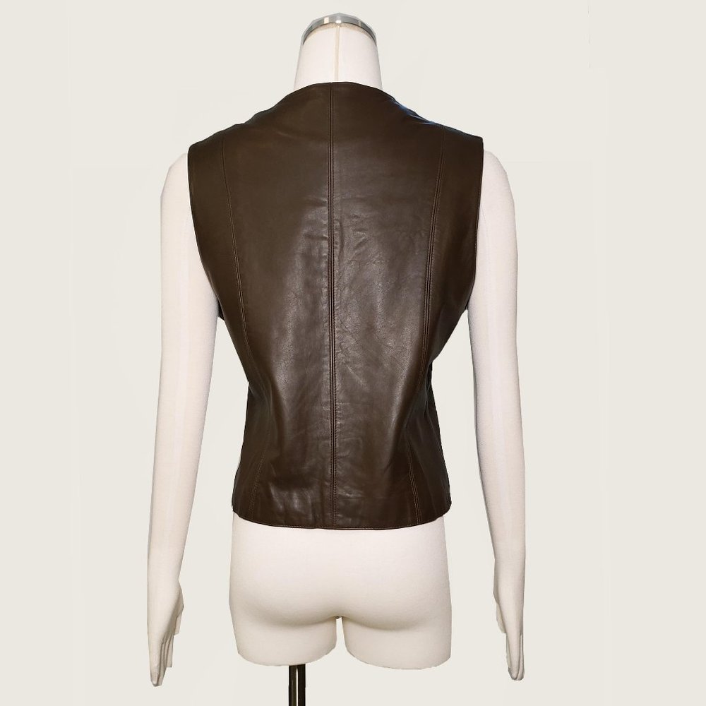 Tail Leather Vest - Picture 6 of 8